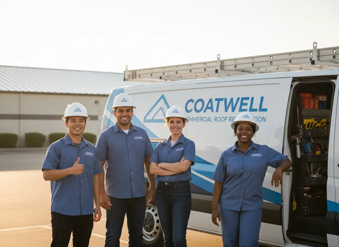 Commercial roof coating company in Orleans, MI
